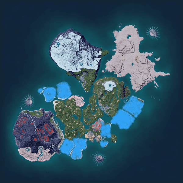 Eikthyrdeer night spawn locations